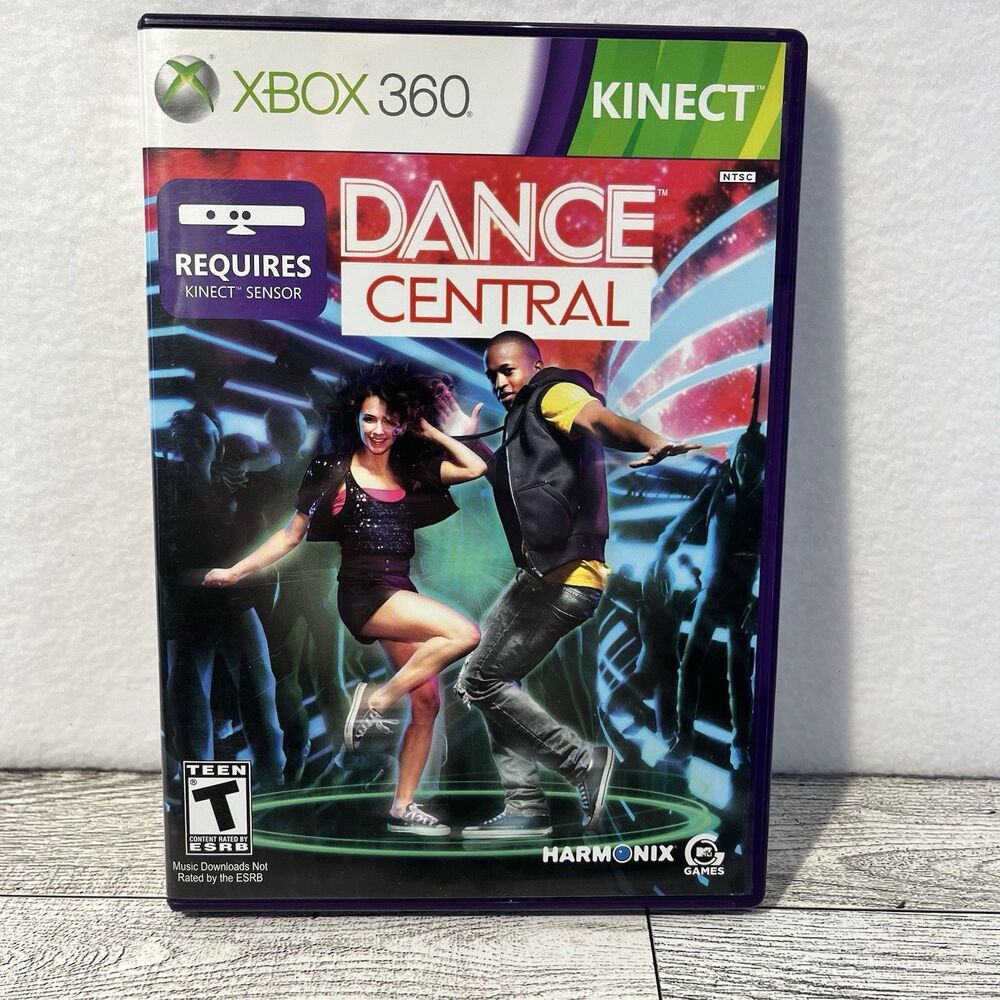 Xbox 360 Dance Central Game MTV Games Rated Teen CIB Tested & Working